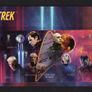 2020 Great Britain Star Trek Commemorative Stamps Presentation Pack Image 2