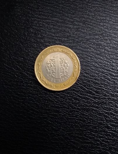 Turkey Coins : 1 Lira - 2011
