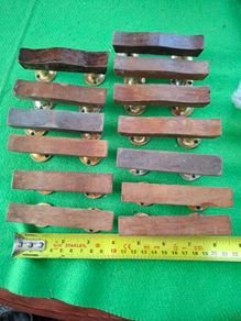 Wooden door pulls