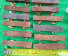 Wooden door pulls