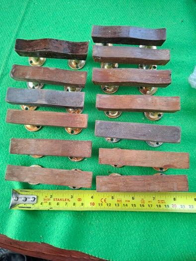 Wooden door pulls