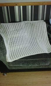 Handmade christening blankets