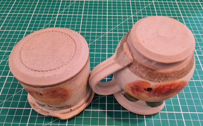 Casual farmhouse 6 piece Tea for Two set