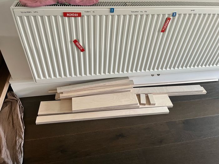 Job lot of mdf and plywood