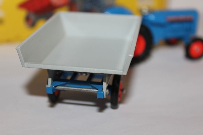 Rare Matchbox Lesney Fordson Tractor & Tipping Trailer Vintage Boxed