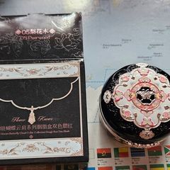 Flower Knows Butterfly Cloud Collar Collection Rouge Box Duo Blush in 05 Pearwood