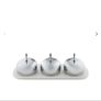 Reduced Alessi  Marcel Wanders Fabulous Dressed jam Tray with stainless steel lids Image 8