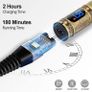 Hair Clippers Men Professional Beard Trimmer,Cordless Electric Self Hair Clippers with LCD Screen,Precision Outliner Trimmer-Smooth Clipping,Sharp Shavers-Rechargeable Battery,Gifts for Men (FREE POSTAGE) Image 4