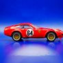 Hot Wheels Ferrari 365 GTB4 C with custom wheels. Image 3