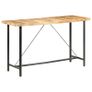 Bar Table 180x70x107 cm Rough Mango Wood Image 8