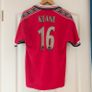 ROY KEANE 16 Manchester United Retro Home 1999 Jersey Image 2