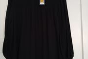 Black M&amp;S top, size 16, new with tag
