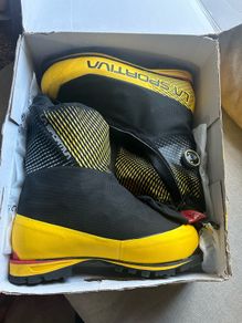 La Sportiva G2 Evo double mountaineering boots size 46