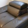 Miro Italian Leather Sofa Image 3