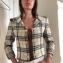 Vintage Celine Cashmere tweed jacket Uk8. Image 4