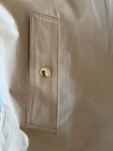 Michael Kors Beige Hooded Jacket