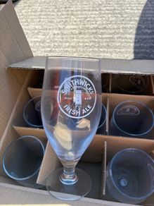 12 Smithwicks Pint Glasses.