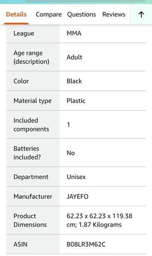 Jayefo Sports Punching Boxing Bag