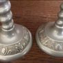 2 vintage Small taper candle stick holders Image 9