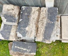 paving slabs and concrete bricks about 13bof each,Free to Take away.