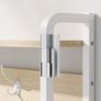 Shoe Rack with Bench Coat Hooks Top Shelf Hall Tree Image 6