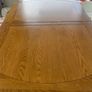 solid oak extendable table Image 6