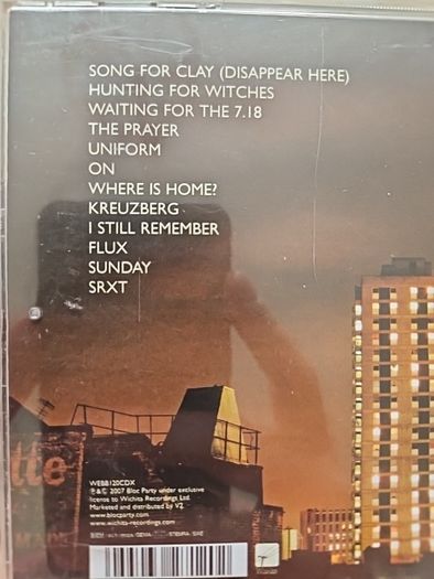 Bloc Party CD - A Weekend In The City