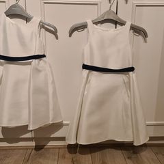 Flower Girl Dresses / Christening dresses x 2, age 1.5-2yrs and 4yrs