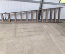 12ft wooden stepladder