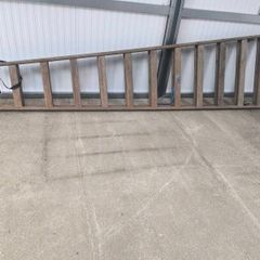 12ft wooden stepladder
