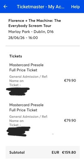 Florence & The Machine Tickets
