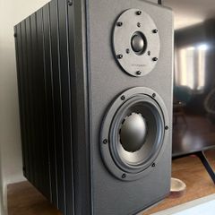 Hivi swan speakers with stands