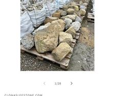 Ballycotton Large Landscape Boulders on pallet