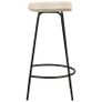 Bar Stools 2 pcs Solid Mango Wood Image 4