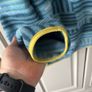 Patagonia men's fleece blue pattern size large Image 6