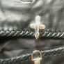 Men's Biker style leather waistcoat Image 9