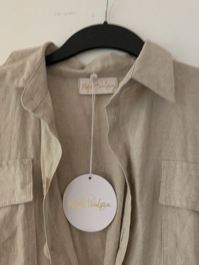 100% linen dress