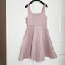 New Look Pink Floral Embroidered A-line Sleeveless Dress 12UK/40EU Image 6