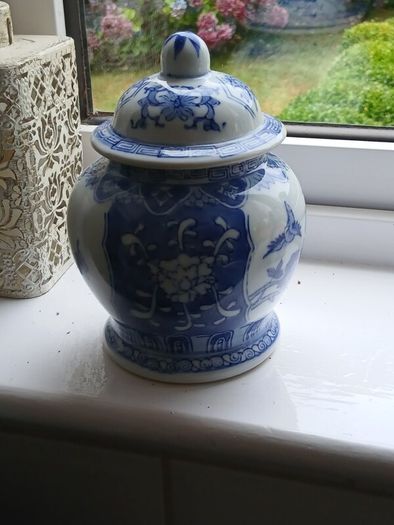 Small Chinese Blue and White Ginger Jar