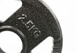 2 x 2.5kg Olympic plates