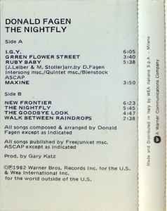 Donald Fagen  |  The Nightfly