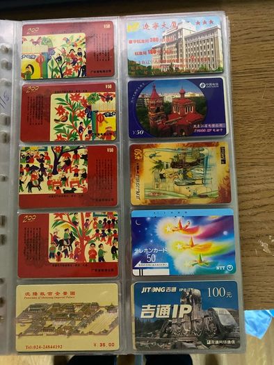 Call Cards lot