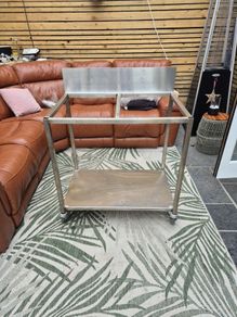 Stanless steel custom trolley (Island)