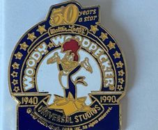 Woody Woodpecker pin badge