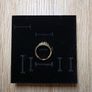14K Solid Yellow Gold Ring, 585 Hallmarked, Greek Key Design, Size O, 2.63g Image 2