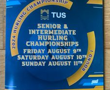 2024 Clare Hurling Championship Senior & Intermediate Programme
