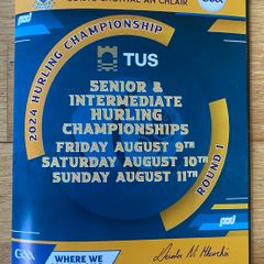 2024 Clare Hurling Championship Senior & Intermediate Programme