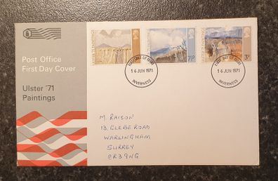 UK 1st Day Covers from 1971