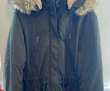Gorgeous Khaki Dark Green Parka Coat Jacket by Best Life Vogue