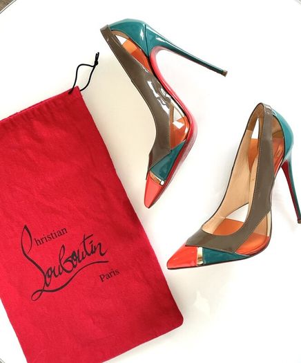 Christian Louboutin || UK 3.5 - UK 4 || Multi Colour Galata Heels